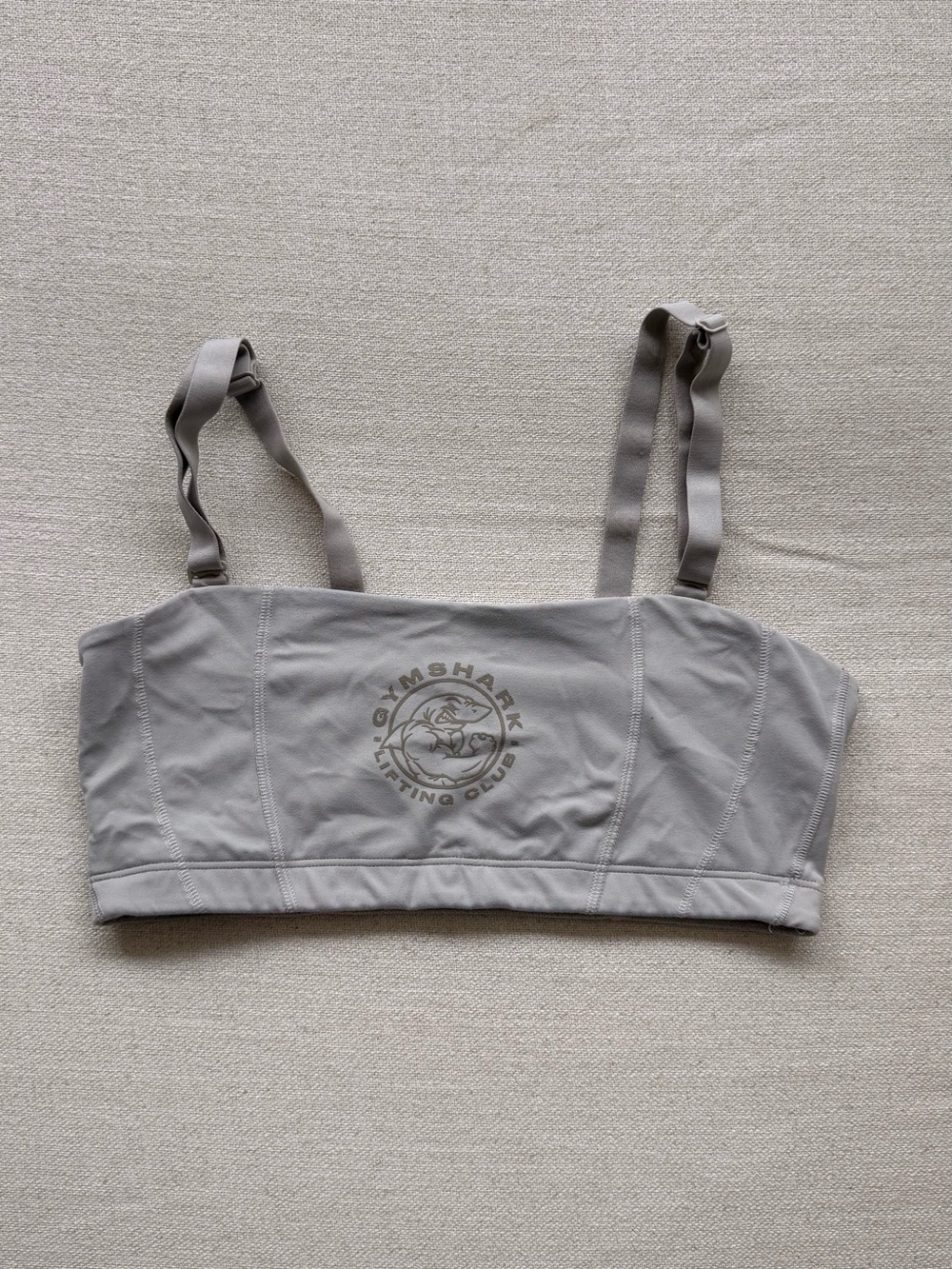 Gymshark Gray Sculpting Bralette - Dove Gray